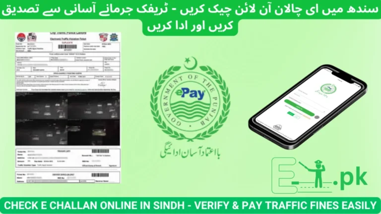 Check E-Challan Online in Sindh: Complete Guide to Karachi Traffic Fines 2025