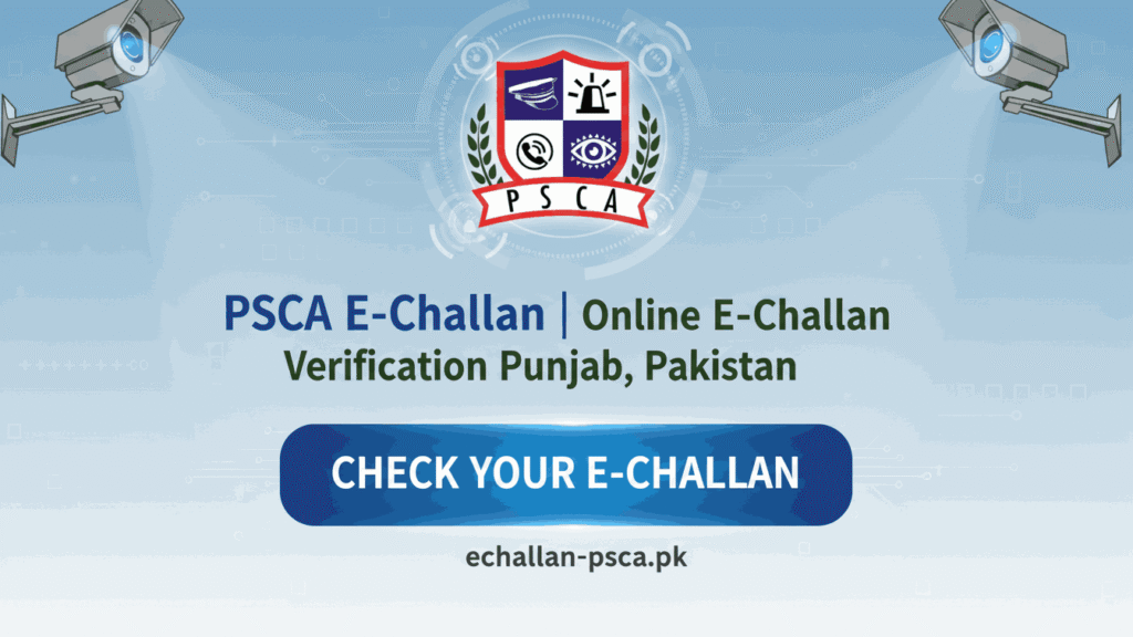 Check E-Challan Online in Pakistan – View & Pay Traffic Fines