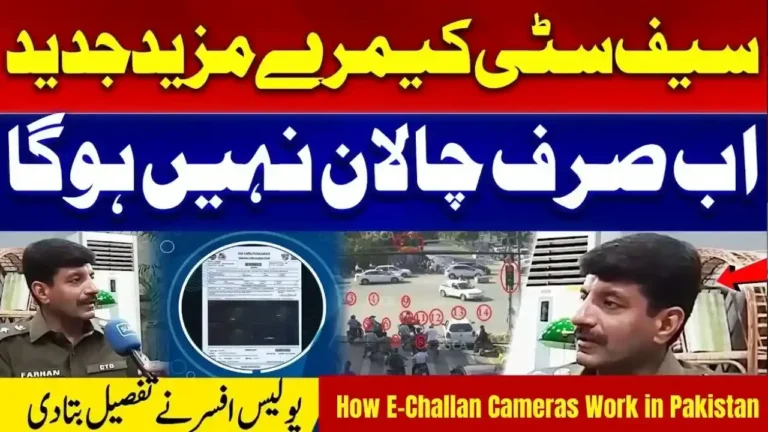 How E-Challan Cameras Actually Work in Pakistan 2025
